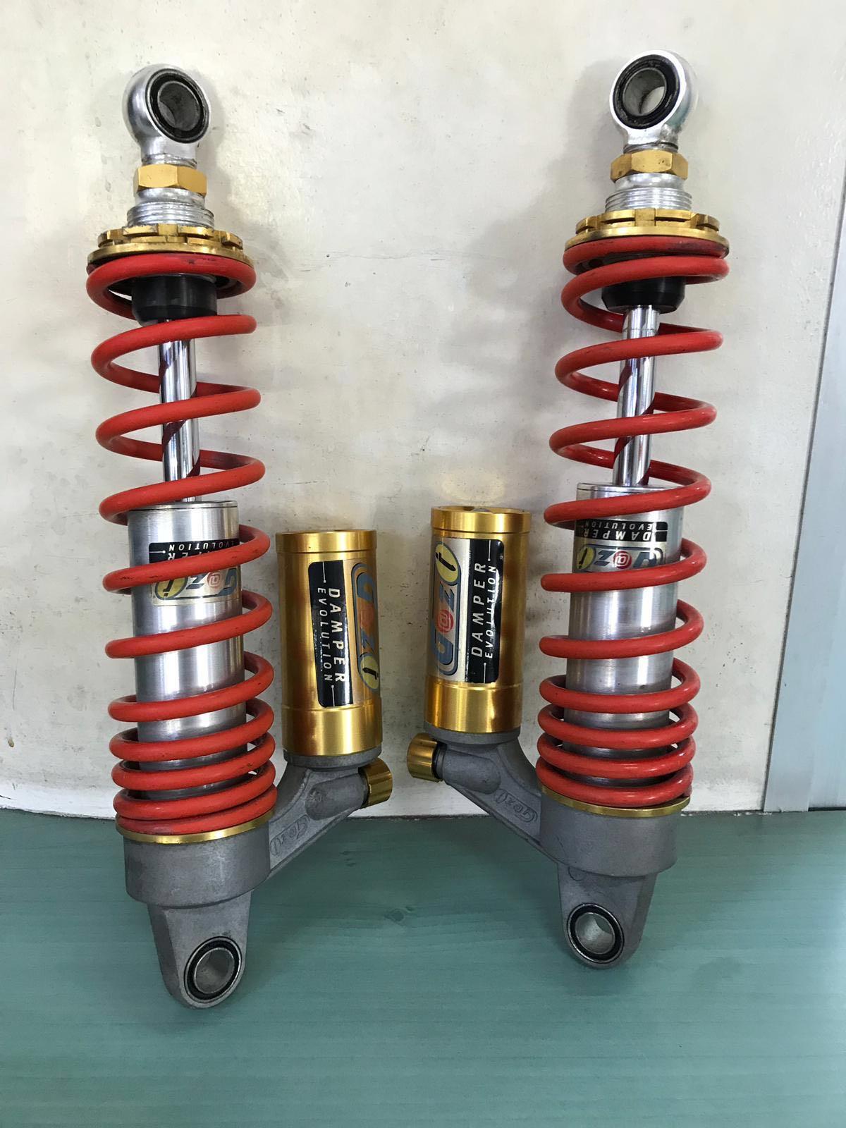 Gazi Absorber For Honda Vtec 1 2 3 And Revo Yamaha Rxz Good Conditions Motorcycles Motorcycle Accessories On Carousell