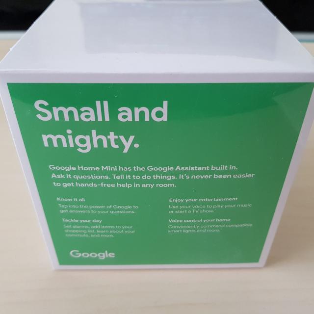 google home mini small and mighty