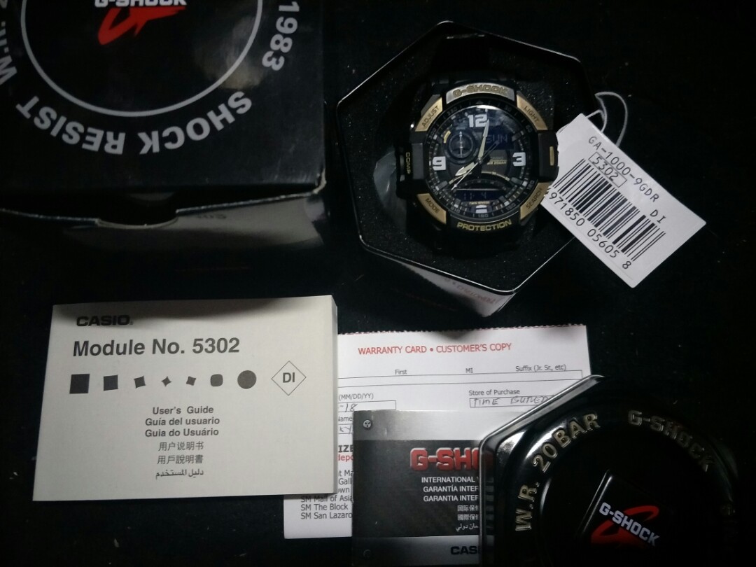 g shock ga 1000 fake