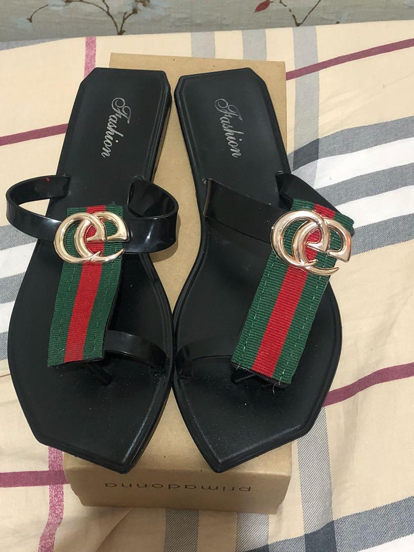 gucci style sandals