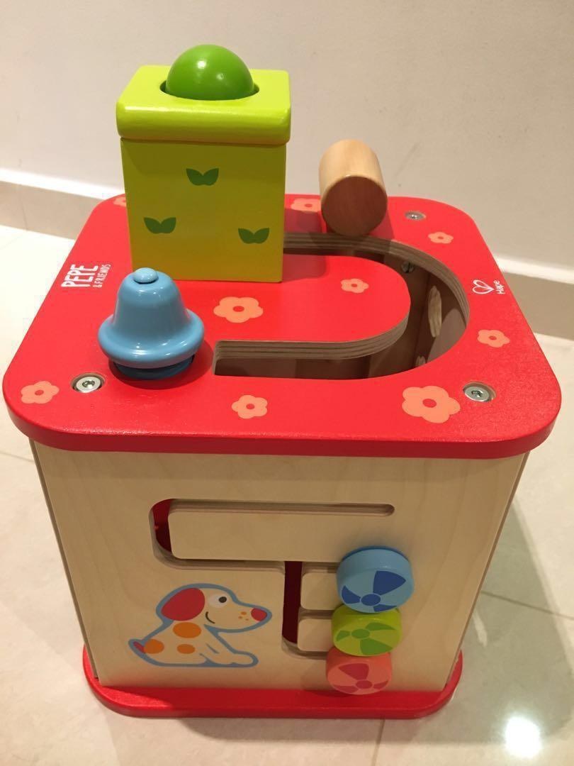Hape friendship activity cube on sale