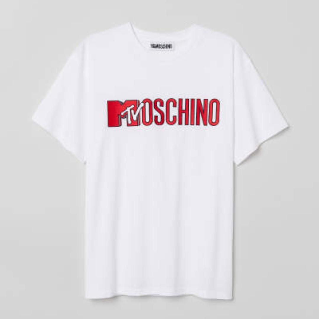 H\u0026M x Moschino MTV T-Shirt With 