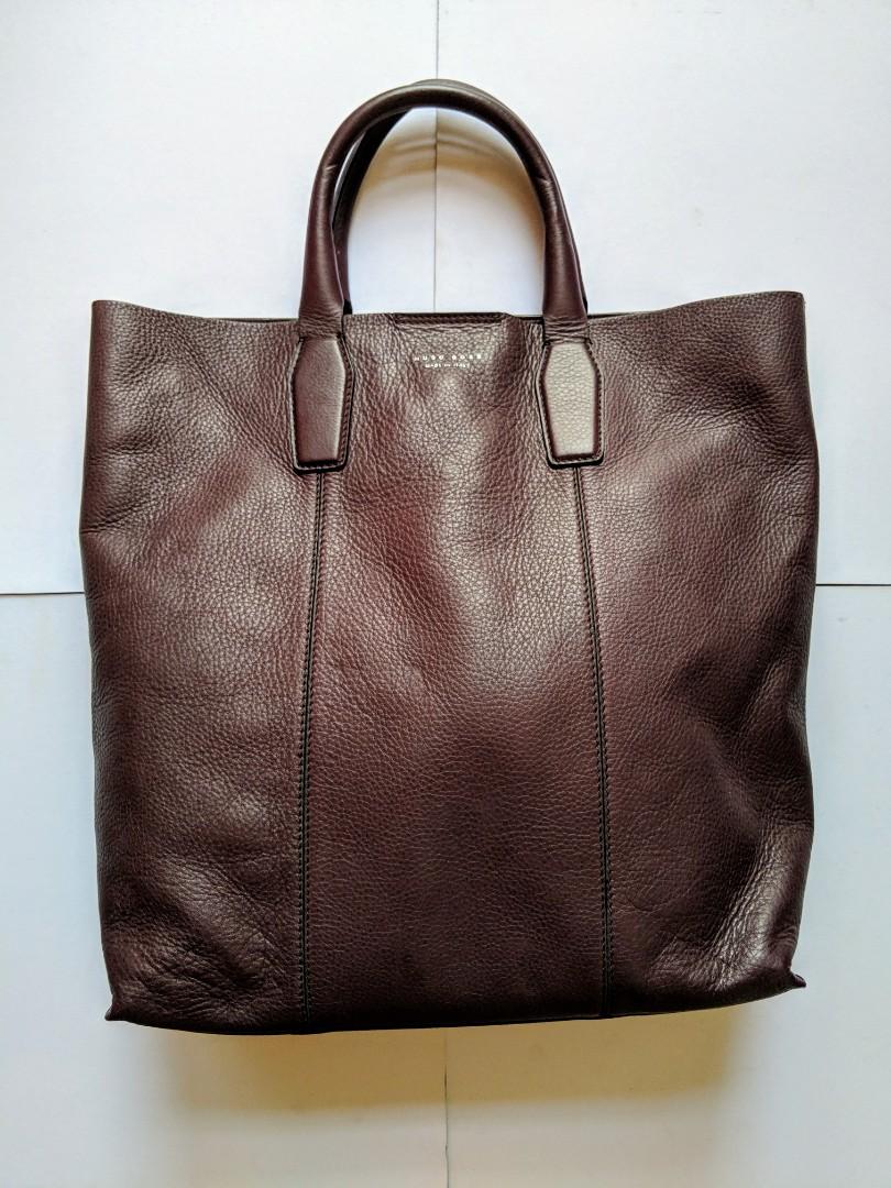 boss man bag leather