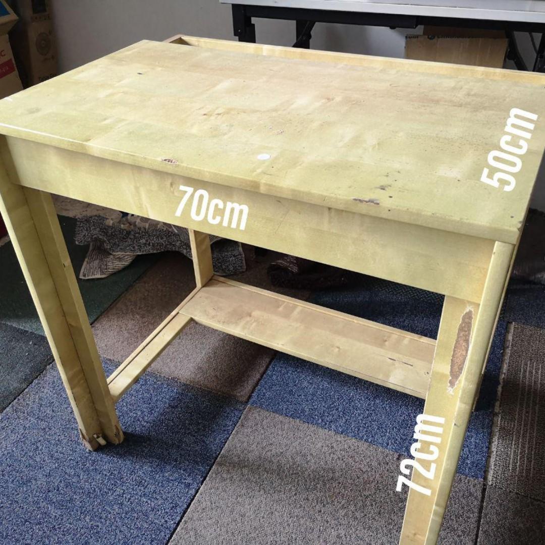 Ikea Laiva Desk Birch Effect Home Furniture Furniture On Carousell