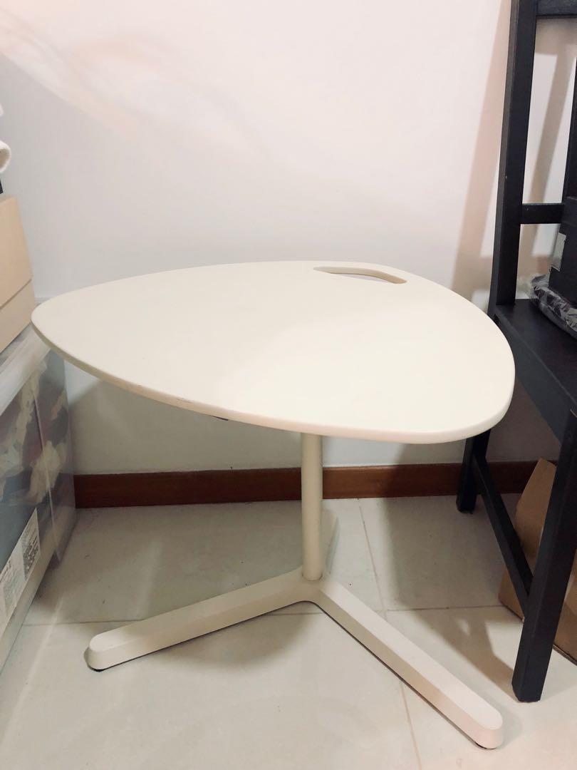 Ikea svartasen deals white laptop stand