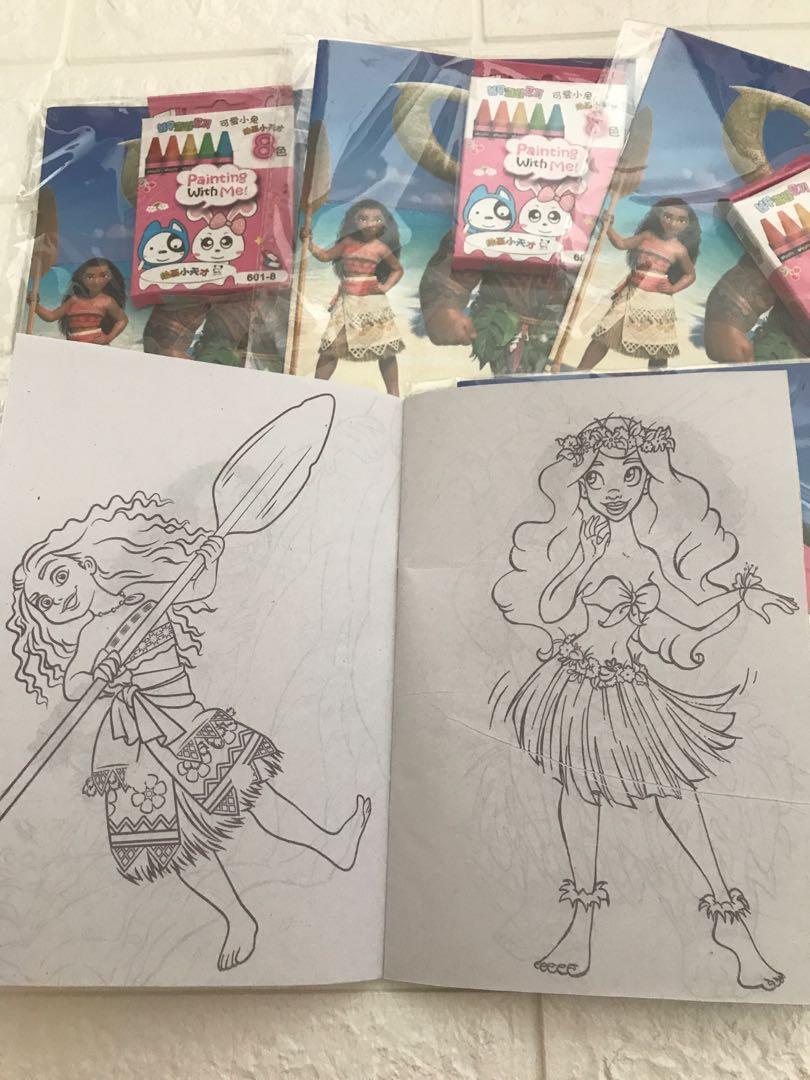 Featured image of post Moana Coloring Books In Bulk : Moana is a 2016 disney cgi musical adventure film.