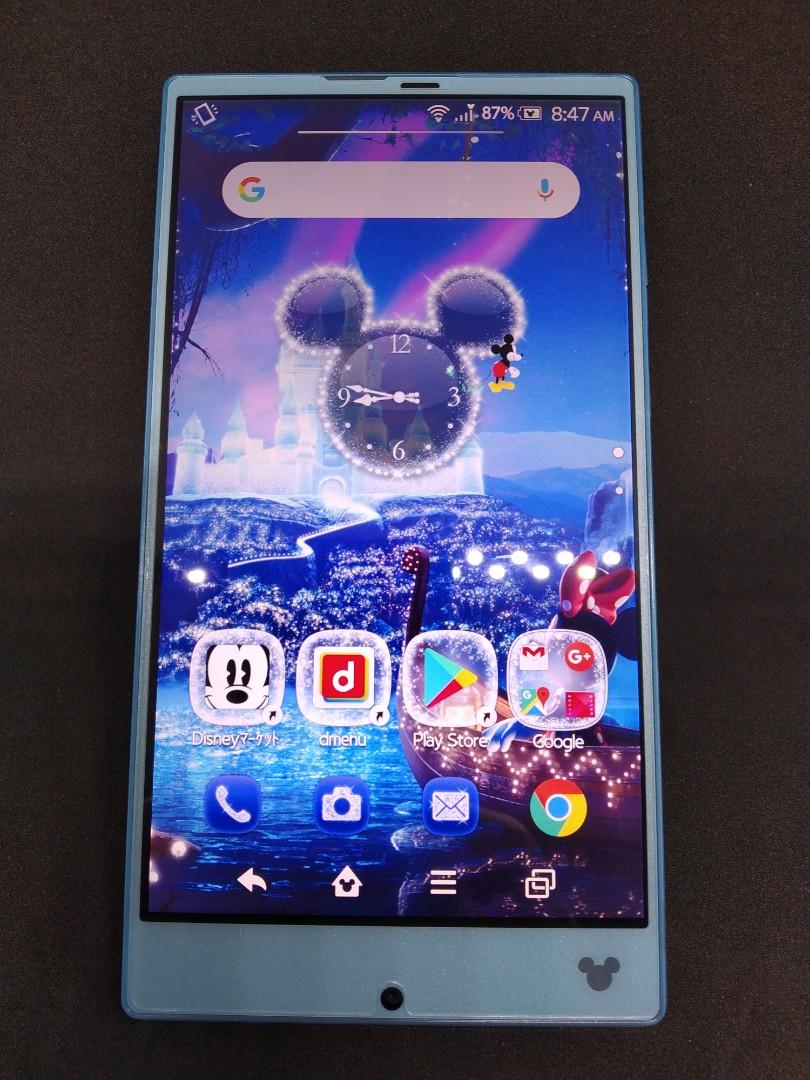 Japanese Disney Mobile Docomo Sharp Sh 02g Mobile Phones Gadgets Mobile Phones Android Phones Android Others On Carousell
