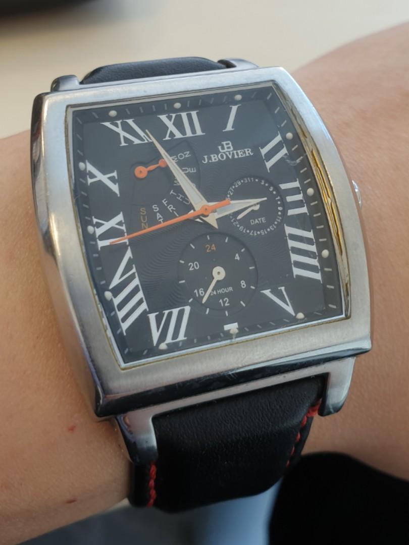 J Bovier Paris Men S Watch Men S Fashion Watches On Carousell