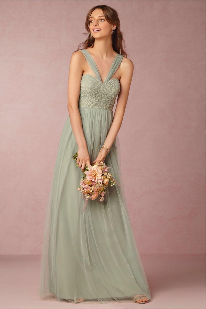Jenny yoo Juliette convertible dress in sea glass