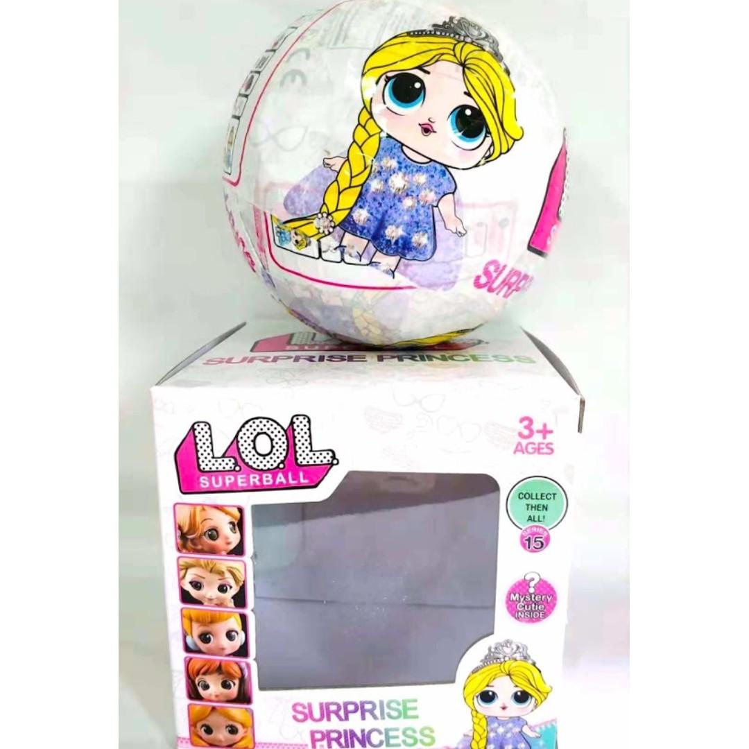 Latest Hot Kawaii Cute LOL Princess Surprise Ball LOL Baby Doll