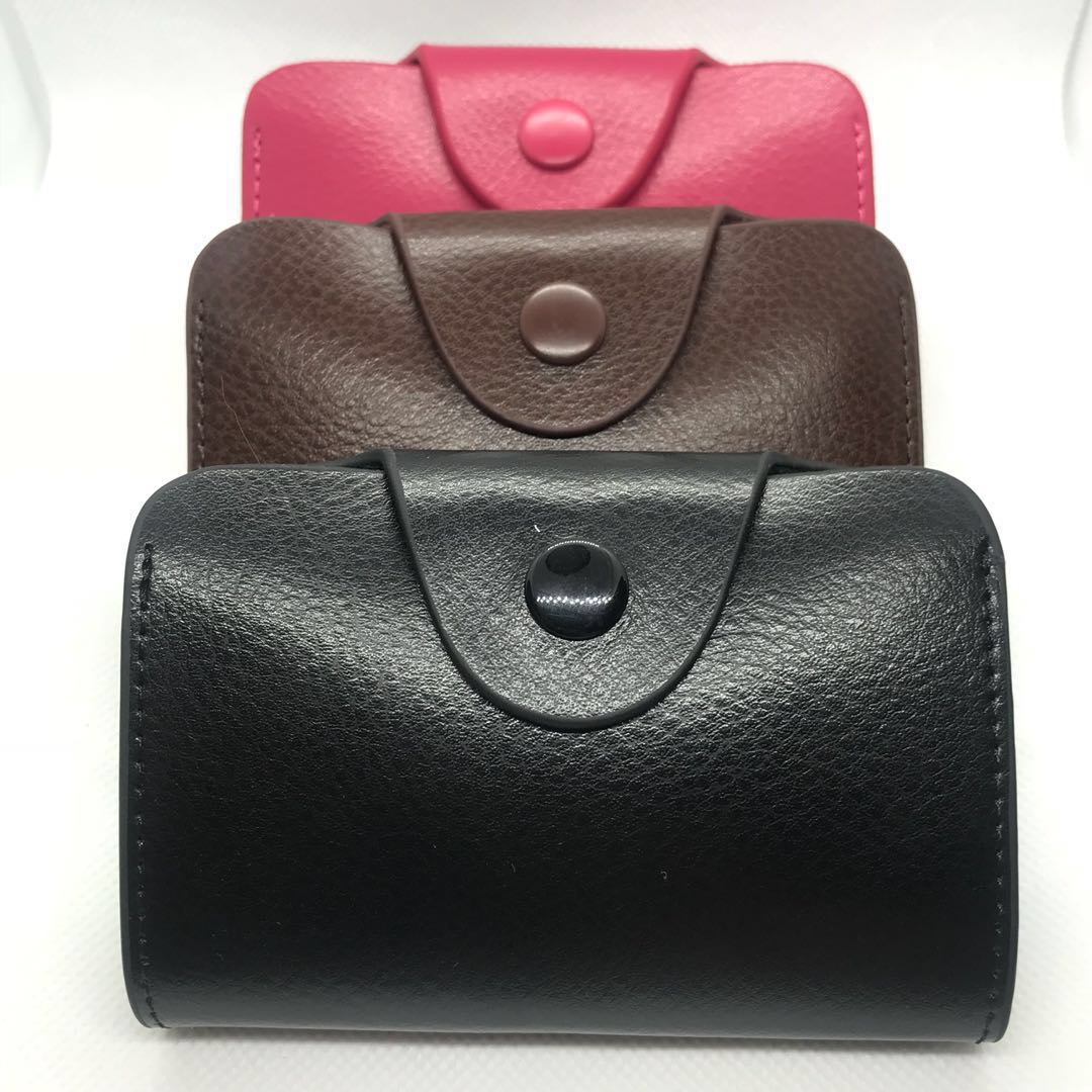 Leather Card Holder, Women's Fashion, Bags & Wallets, Wallets & Card