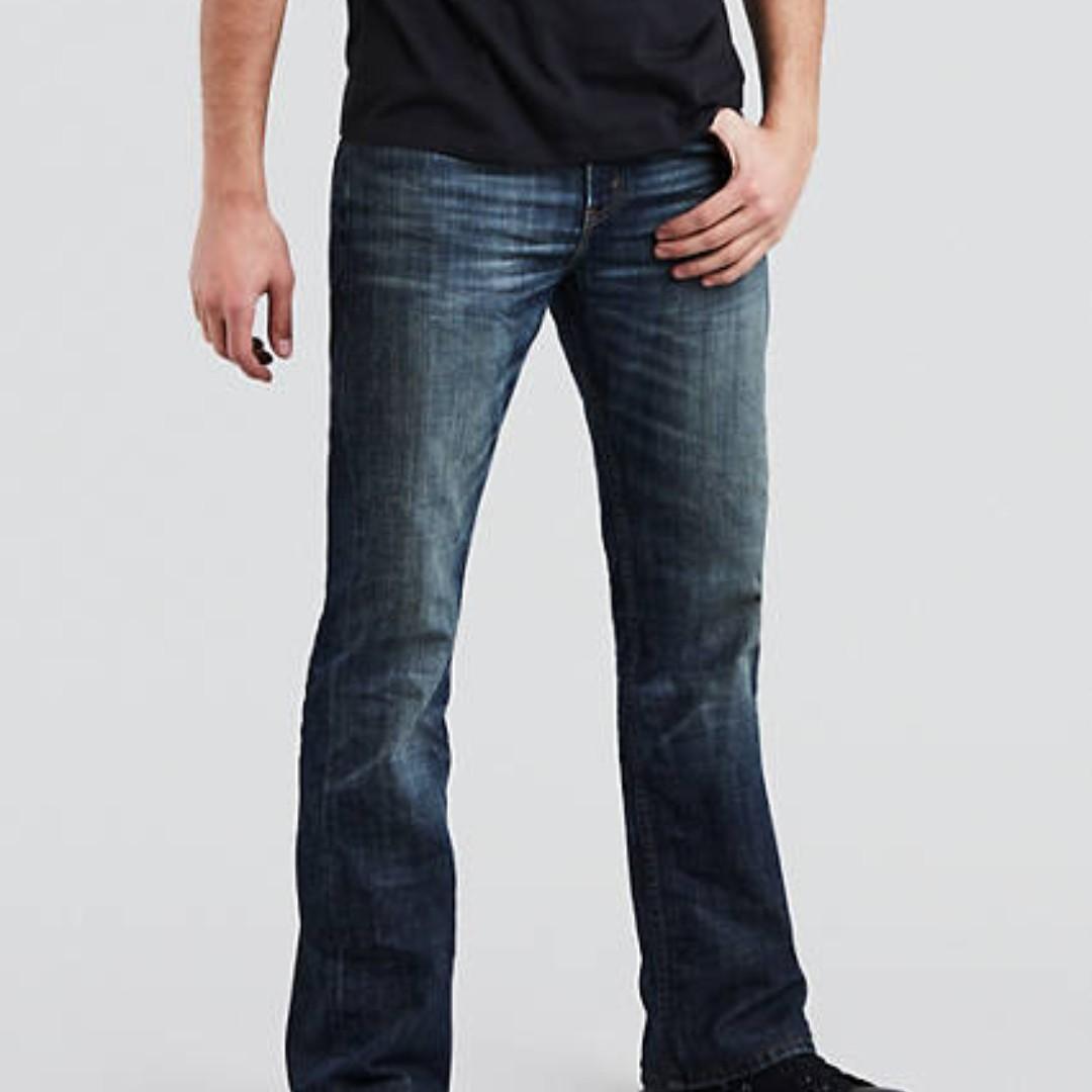 Levi's men's 527 slim boot cut jeans shop