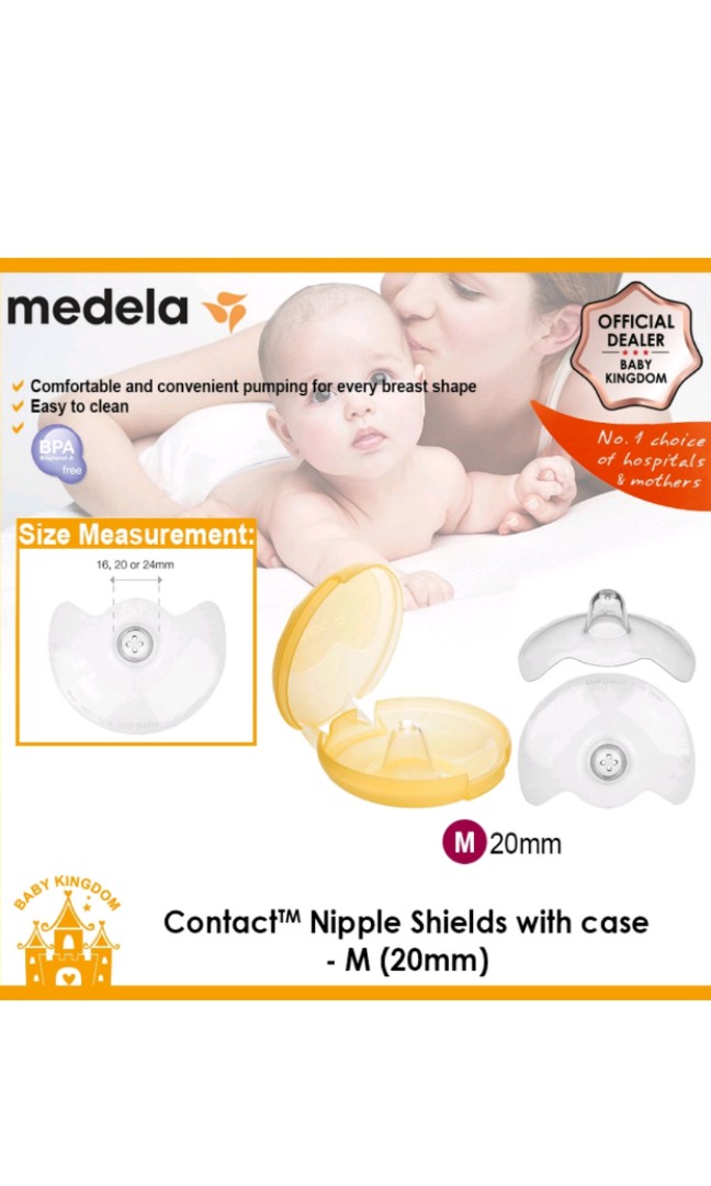 medela breast shield medium