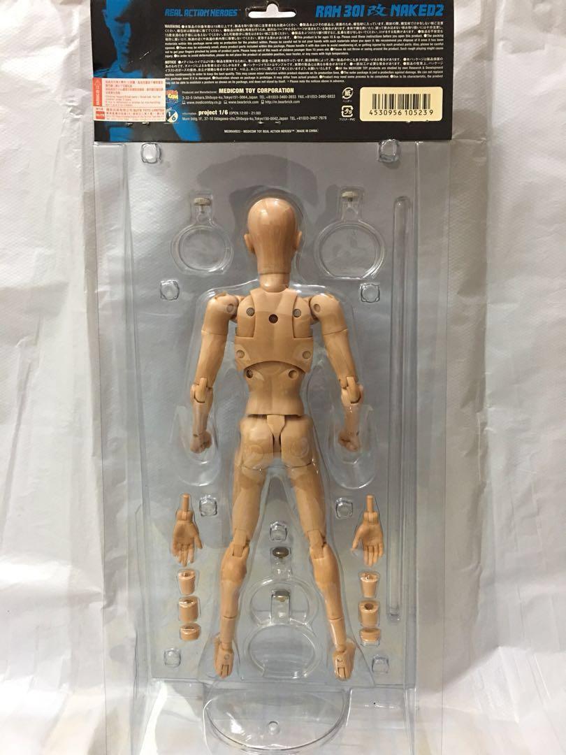 Medicom RAH 301改NAKED2 1/6 Body 素體, 興趣及遊戲, 玩具& 遊戲類 