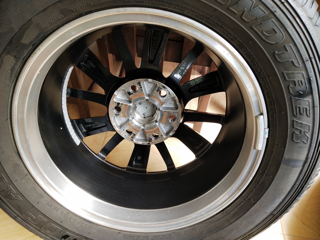 Mitsubishi Montero Sport GT mags and tires, Car Parts & Accessories on