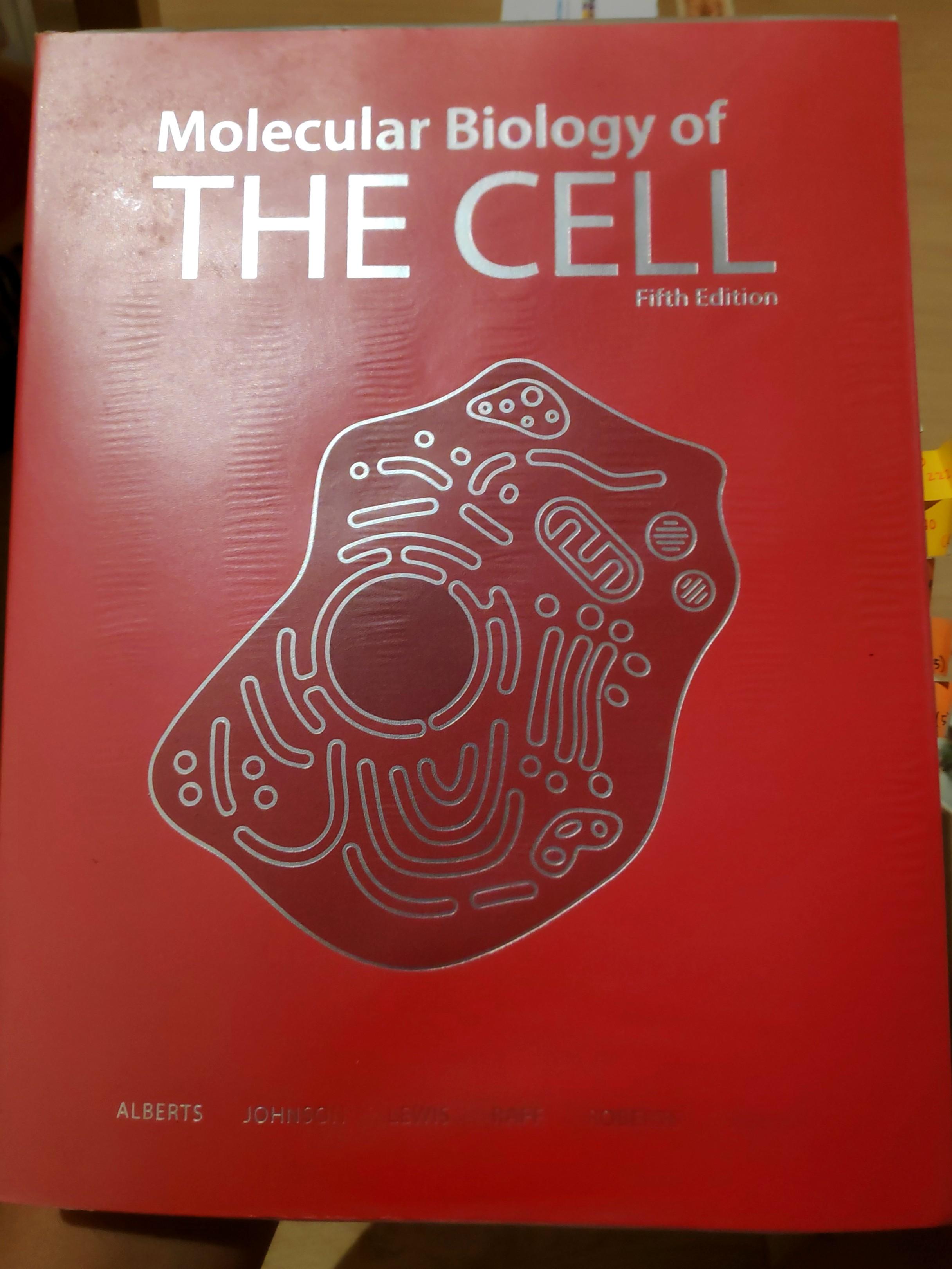 Free Molecular Biology Of The Cell Fifth Edition Books Stationery Textbooks Tertiary On Carousell