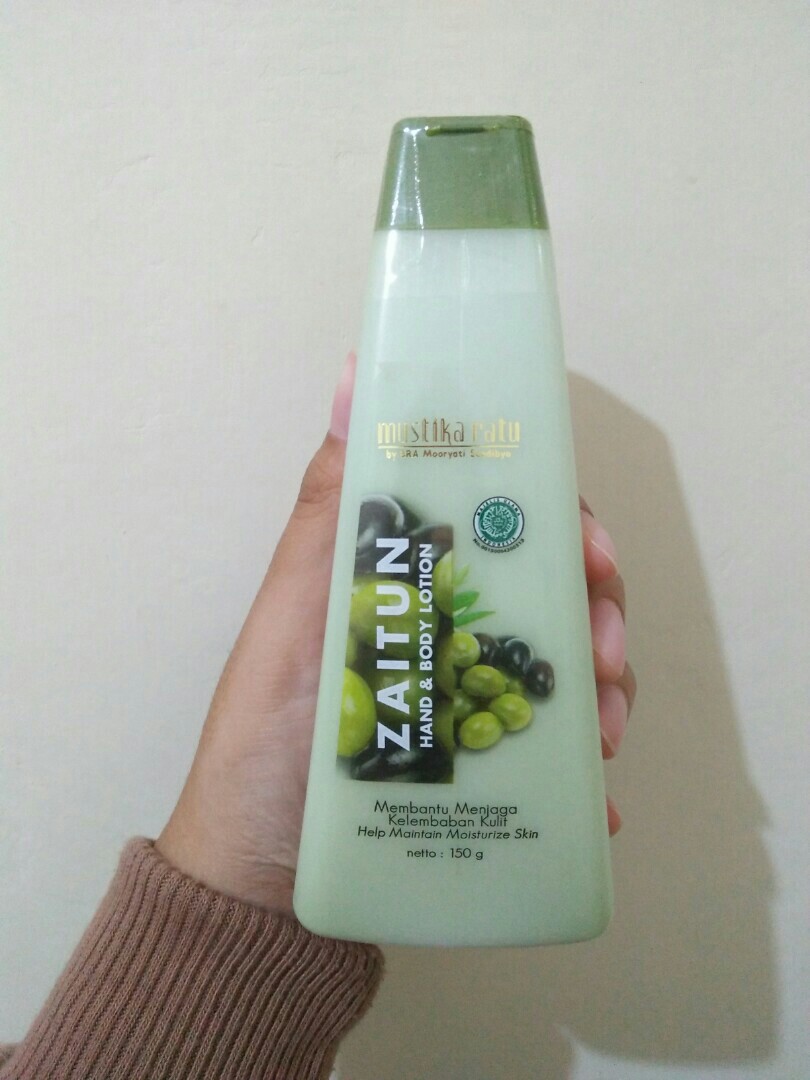 Mustika Ratu Zaitun Hand And Body Lotion Health Beauty Skin