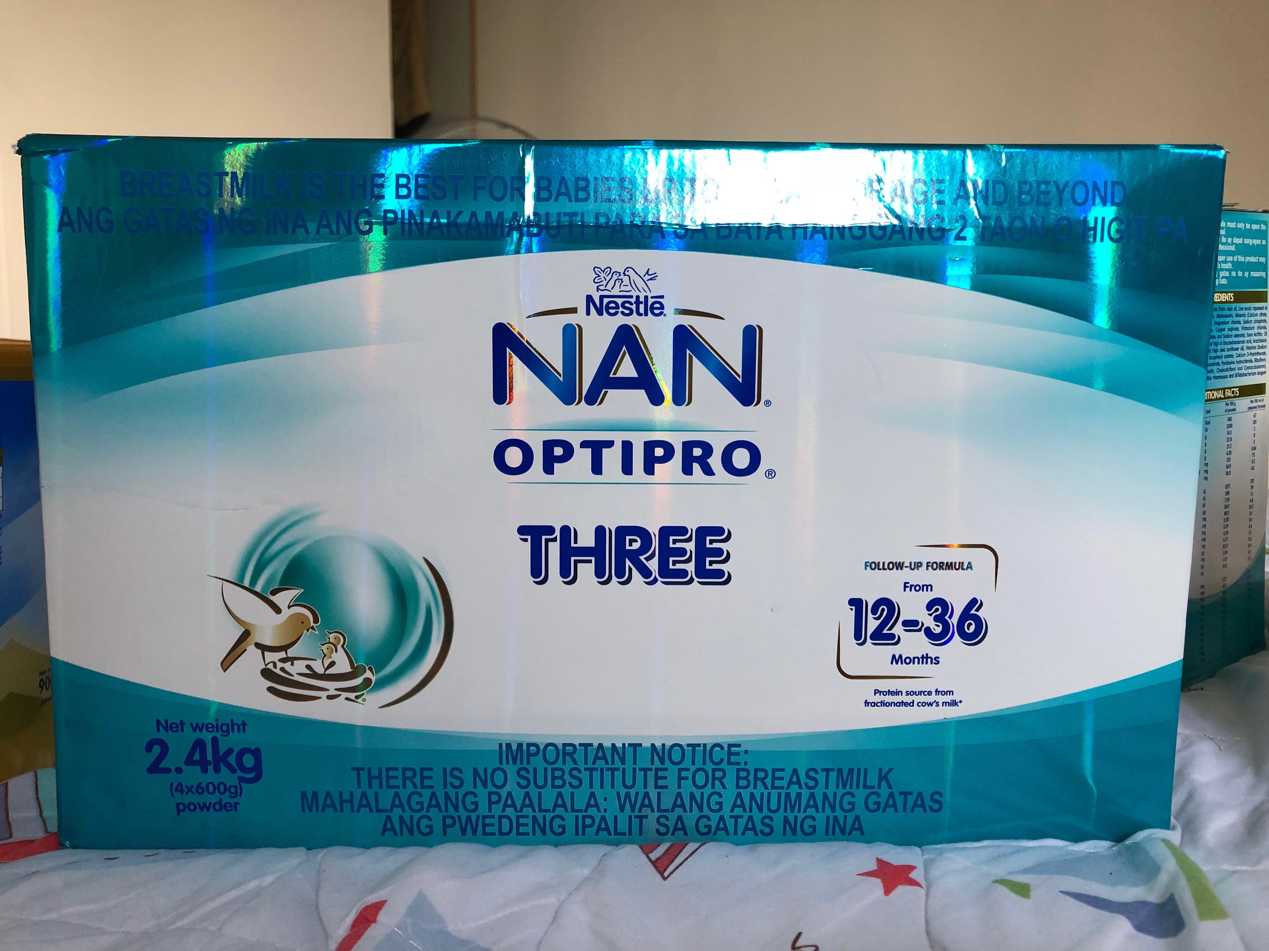 Nan optipro 3 outlet 2.4 kg price