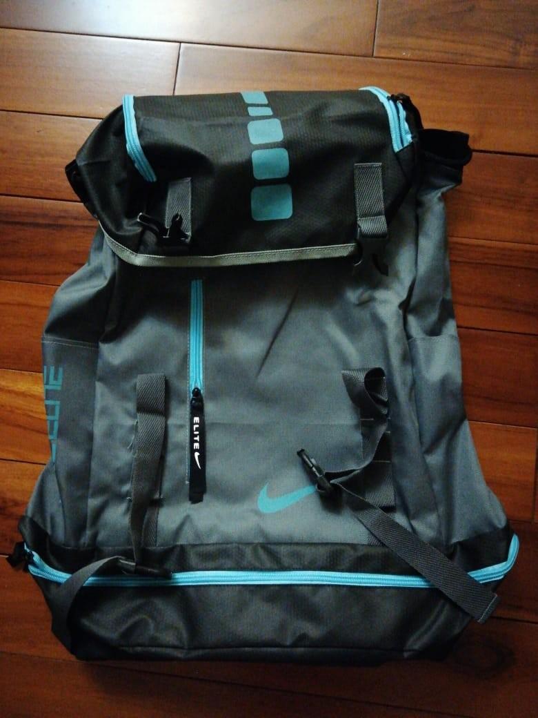 teal nike elite backpack