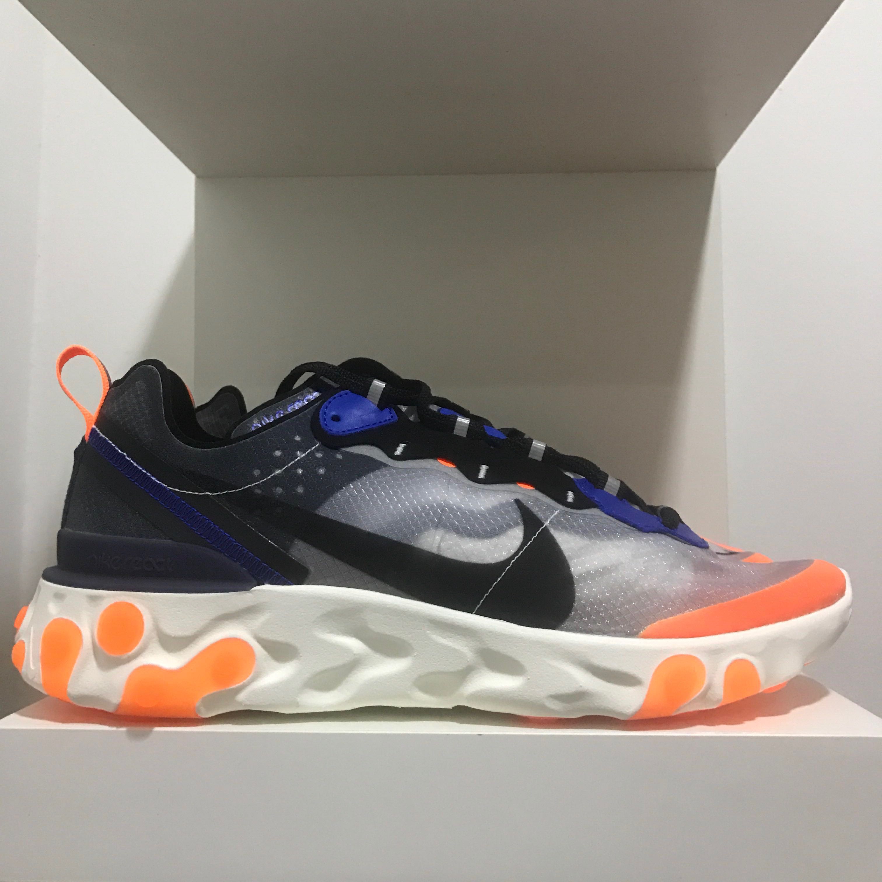 nike element 87 blue orange