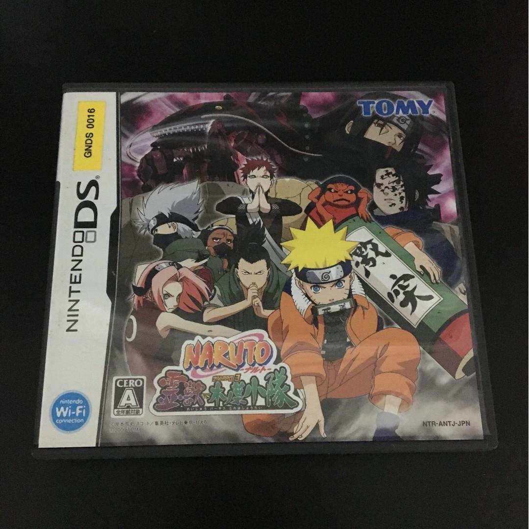 Nintendo Ds Naruto Rpg 3 Reijyu Vs Konoha Shotai Nds Japan Video Gaming Video Games Nintendo On Carousell