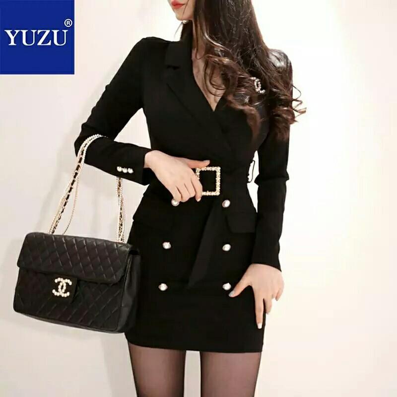 double breasted dress with belt