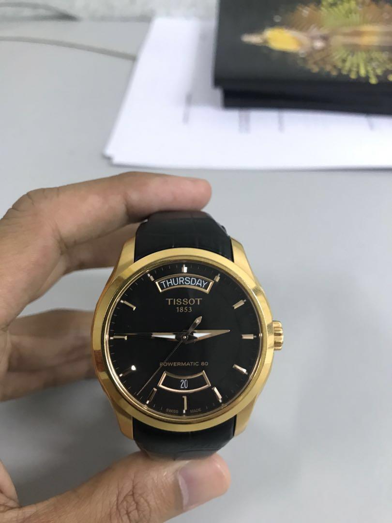 Tissot clearance couturier gold