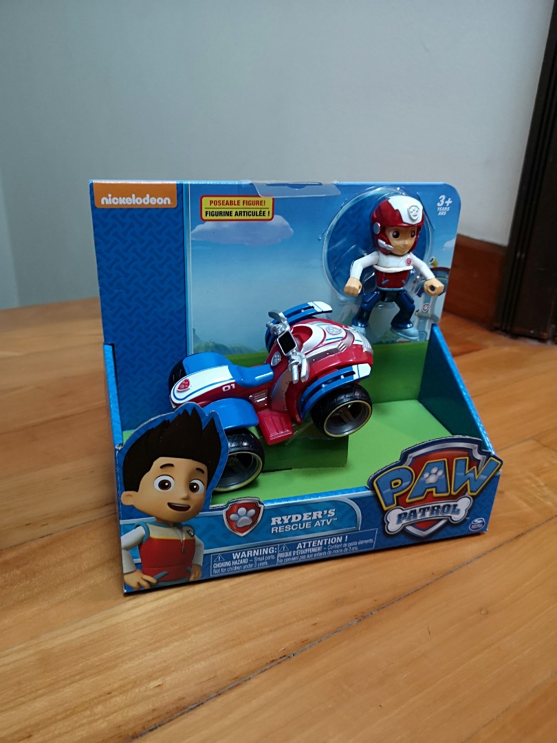 paw patrol ryder atv toy