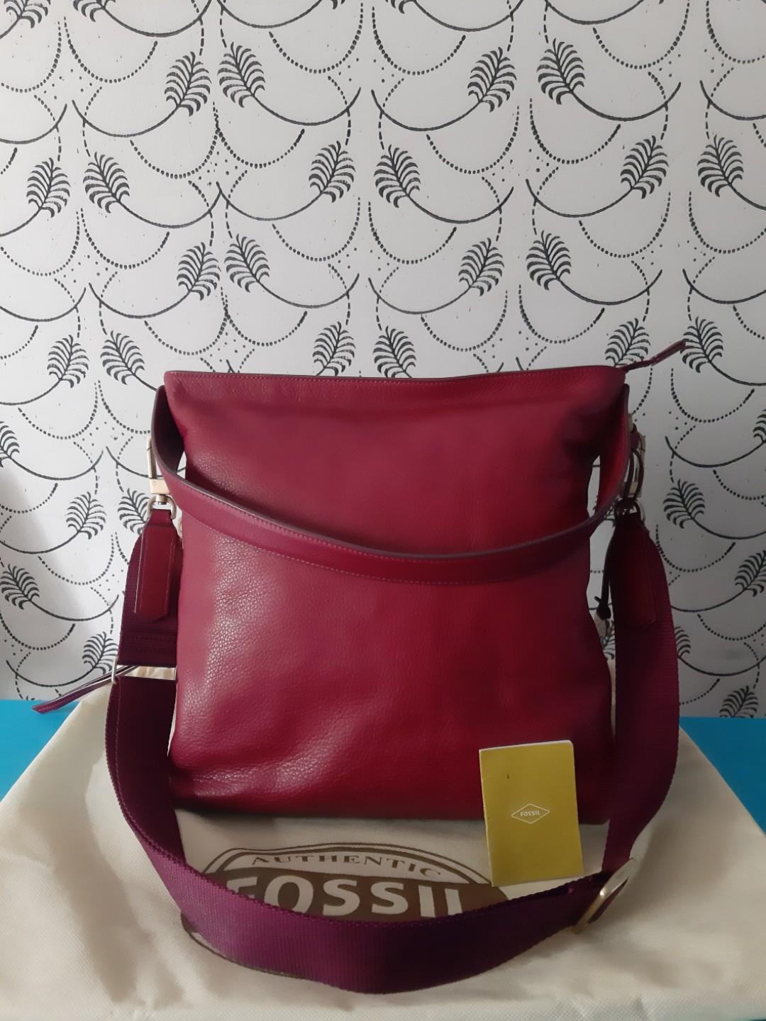 Fossil maya hobo cabernet best sale