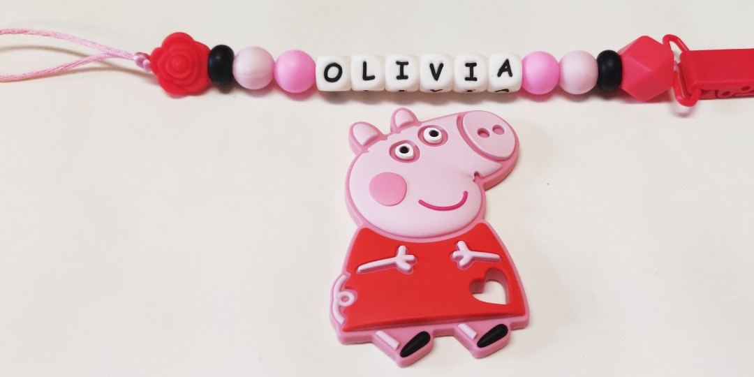 Teething Items!!! (Category: Nursing & Feeding) located in Toronto. Submitted by bowdacious (Listing ID 211547419, Image 3). Description: Hi I create teething items for baby's 😉 Available: Teething Rings & Rattles - Start @ $12 & up Personalized Teething Clips - Start @ $18 & up Mini / Midi and Large Teething Clips - Start @ $13 & up Teethers - Start @$4 & up Cutie Pat Teether - $15 & up BIBS Pacifiers - $8.50 And sooo many more!!!!! Etsy Shop -