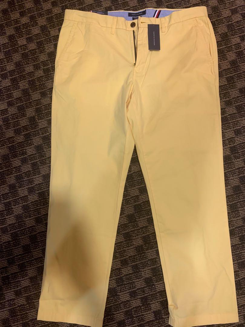 tommy hilfiger custom fit chino