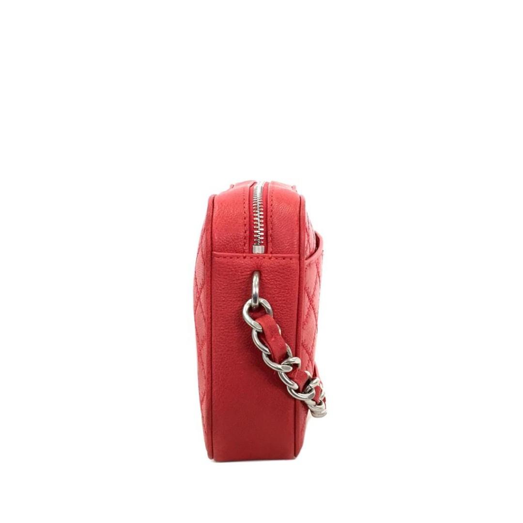 Tory burch fleming store distressed camera bag