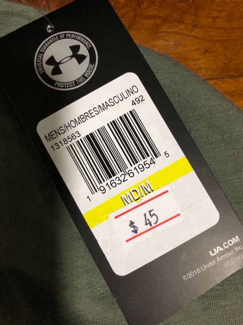 Under armour men's hombres masculino Clearance