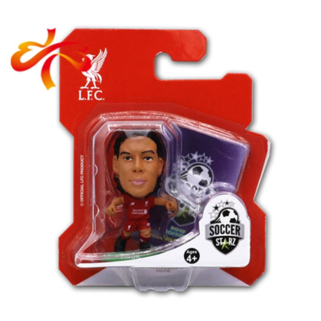 SoccerStarz – Virgil Van Dijk Als Liverpool-Auswärtstrikot 2021: Sammlerfigur Mit Lebensechtem Look