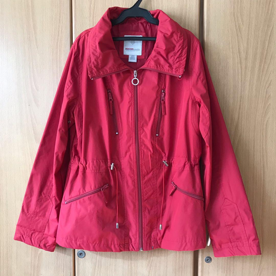 Weather tamer parka top in a pocket waterproof
