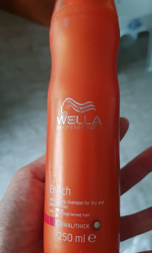 wella shampoo for straight hair