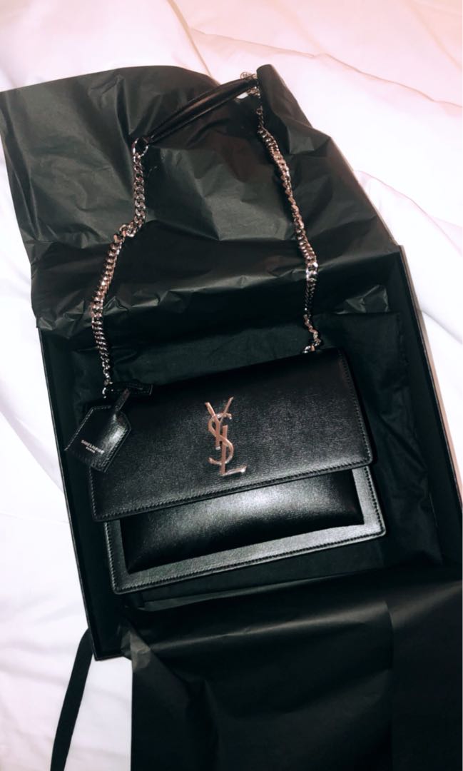 sunset medium bag in smooth leather