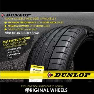 Dunlop Tyres Super Sale!