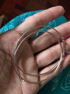18k white gold bracelet