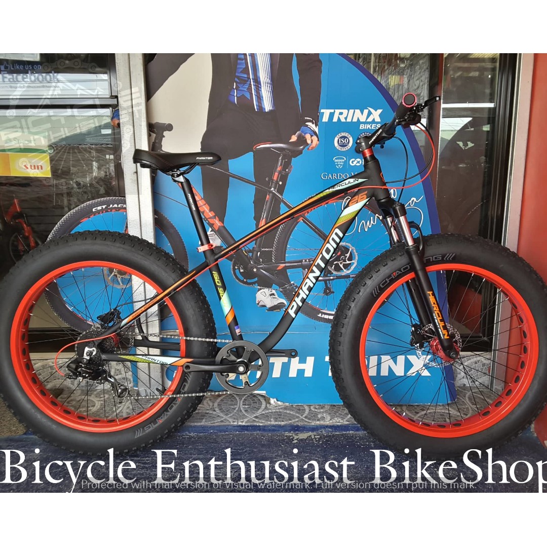 Phantom herculin fat bike on sale