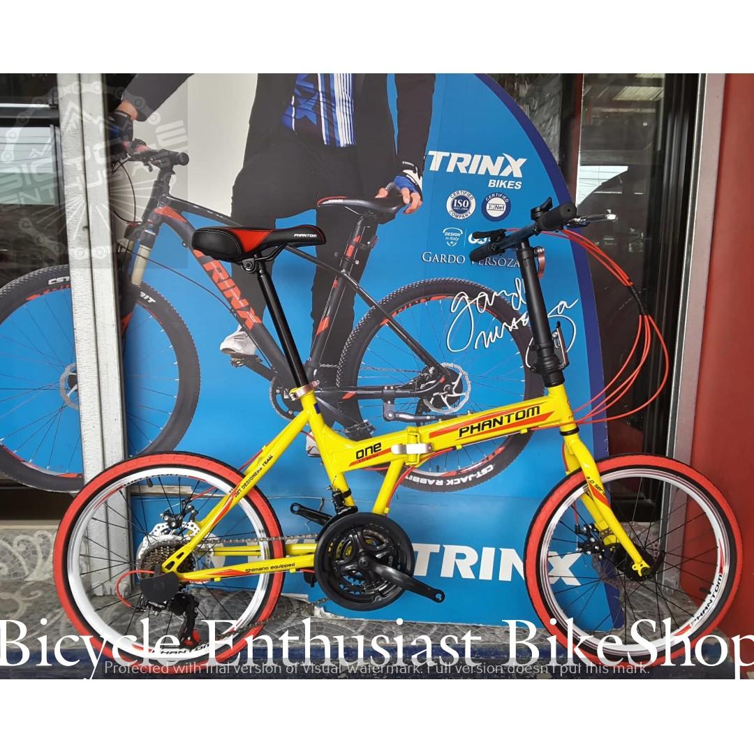 Phantom folding outlet bike