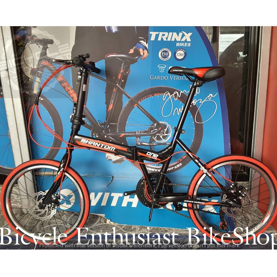 Phantom discount folding bike
