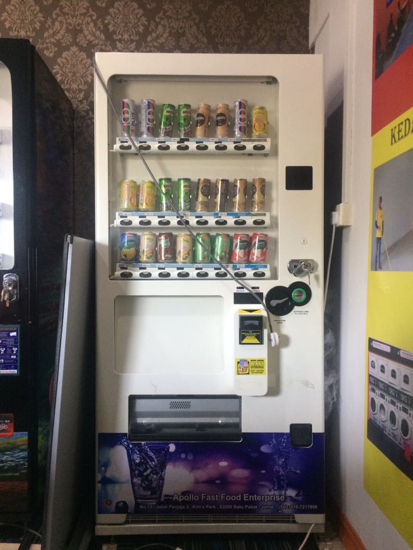 Purchasing a vending machine