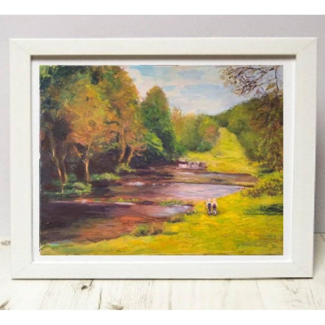 Affordable Art Classic Oil Painting For Charity Deed Music