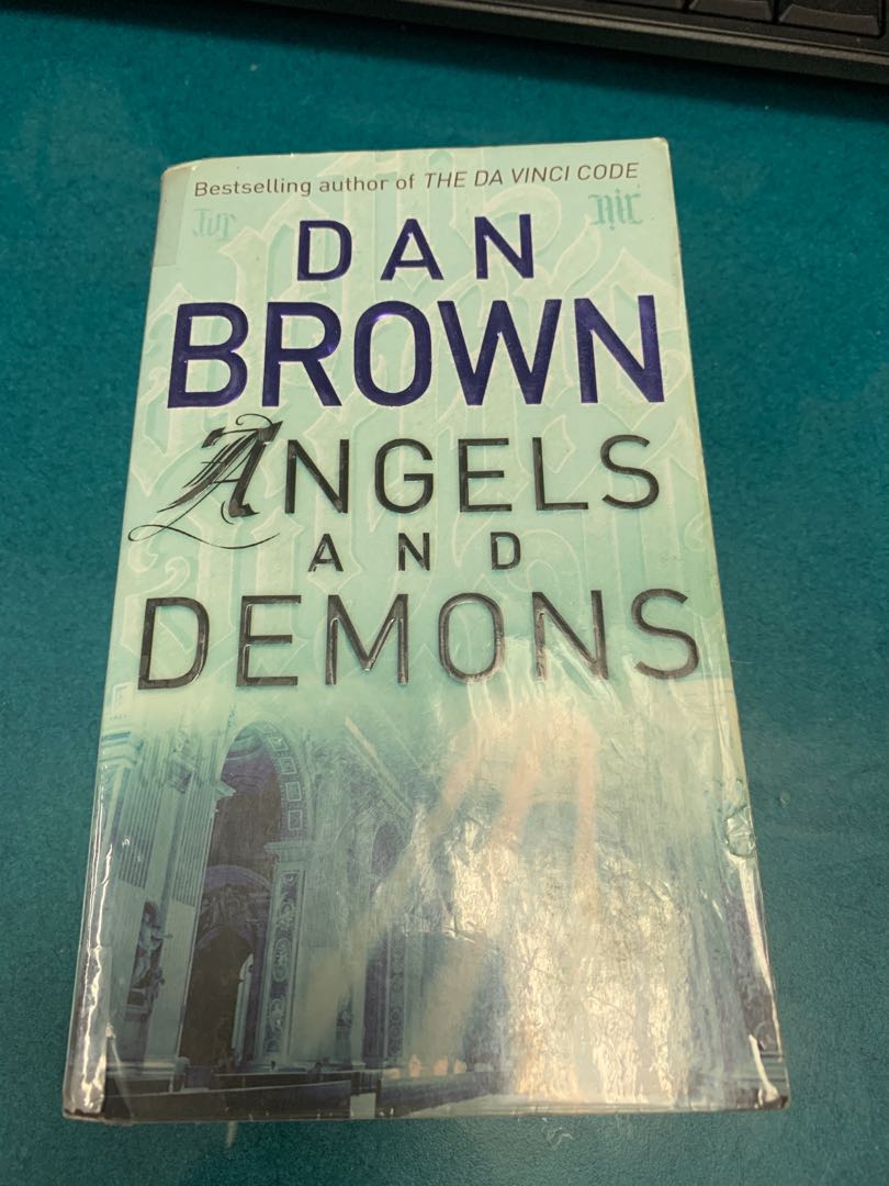 Angels And Demons Books Stationery Fiction On Carousell