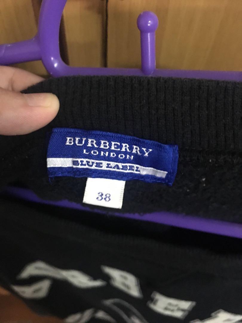 Authentic Burberry Blue Label Sweater Women s Fashion Tops