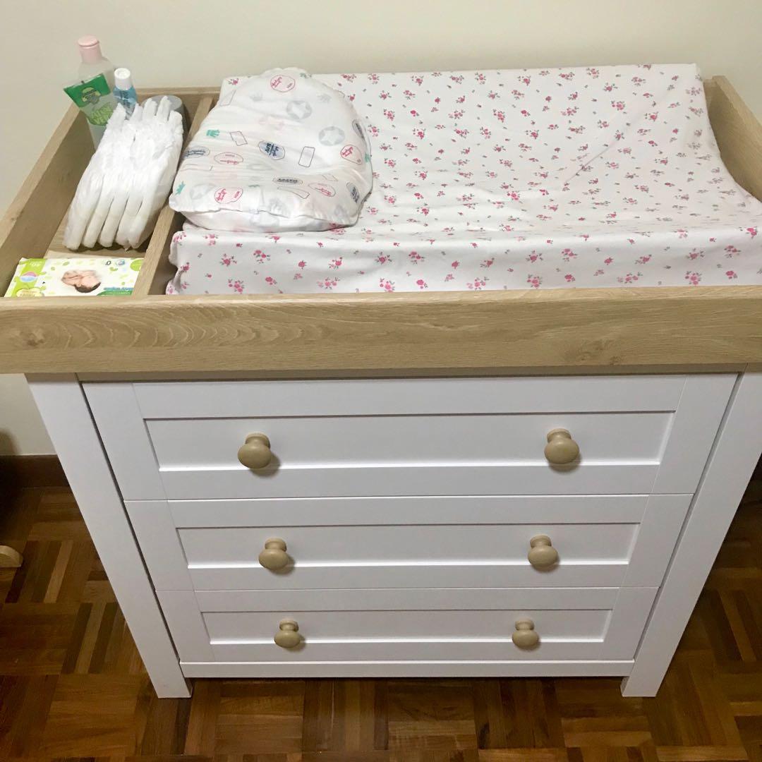 baby changing drawer