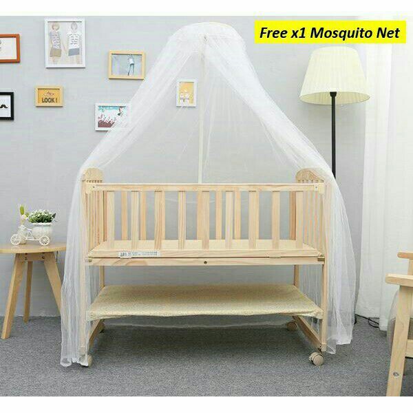 Kelambu baby cot sales