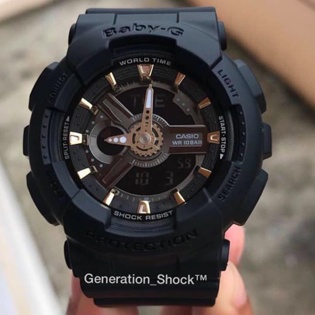 New Babyg Unisex Sports Watch 100 Original Authentic Casio Baby G Shock Gshock Ba 110ga 1adr Ba 110ga 1a Ba110ga 1a Ba 110 Ga 1adr Luxury Watches On Carousell