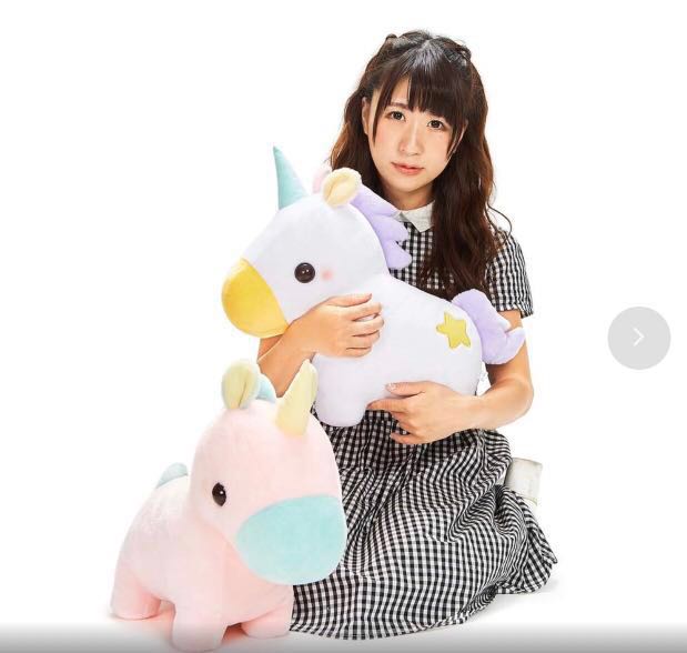 big purple unicorn stuffed animal